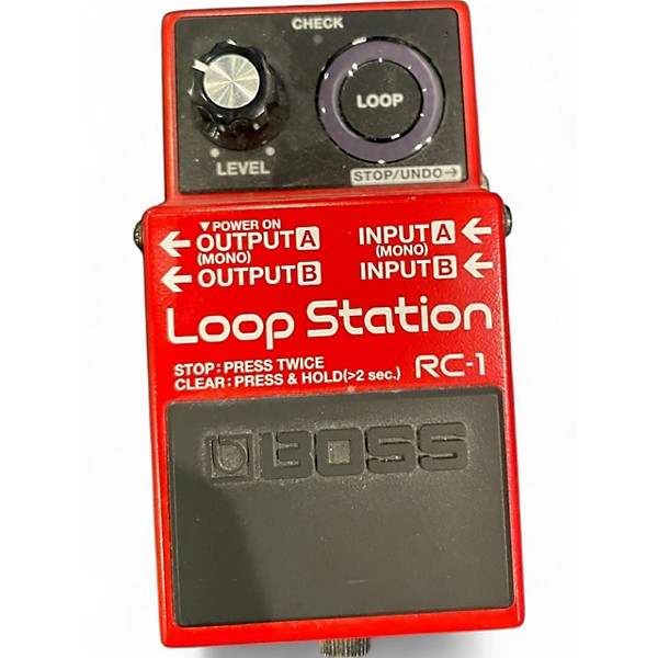 Used BOSS RC1 Loop Station Pedal,New Products : American Fashion Style Bags On Sale