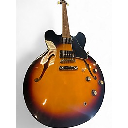 Used Epiphone ES335 2 Color Sunburst Hollow Body Electric Guitar