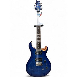 Used PRS SE Custom 24 Blue Solid Body Electric Guitar