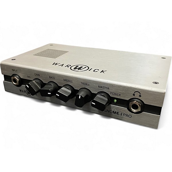 Warwick Gnome i Pro V2 Pocket Bass Amp Head, AUX w/ USB