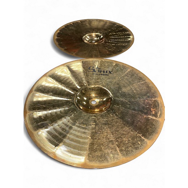 Used SABIAN 14in Pro Sonix Hi Hats Cymbal