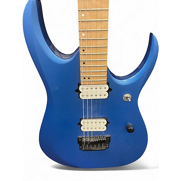 Used Ibanez rgdir6m blue Solid Body Electric Guitar blue