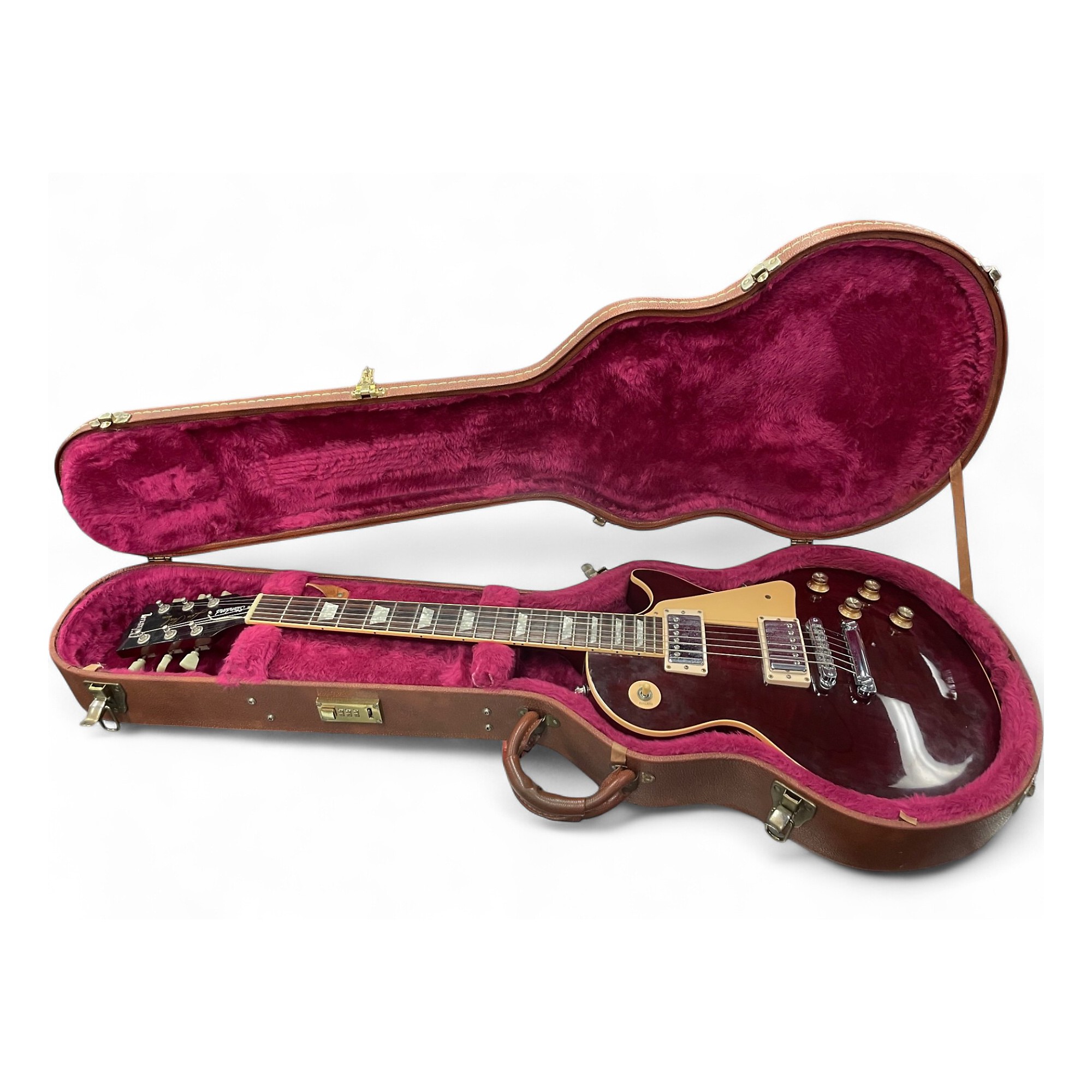 Vintage 1996 Gibson Les Paul Standard Wine Red Solid Body Electric