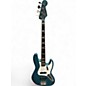 Used Fender Custom Shop 1966 Jazz Bass aged ocean turqoise Electric Bass Guitar thumbnail