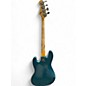 Used Fender Custom Shop 1966 Jazz Bass aged ocean turqoise Electric Bass Guitar