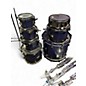 Used Pork Pie USA 7 Piece 7 PIECE SHELL PACK WITH HARDWARE Purple Drum Kit thumbnail