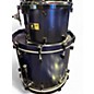 Used Pork Pie USA 7 Piece 7 PIECE SHELL PACK WITH HARDWARE Purple Drum Kit