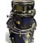 Used Pork Pie USA 7 Piece 7 PIECE SHELL PACK WITH HARDWARE Purple Drum Kit