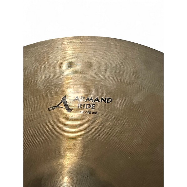 Used Zildjian 19in Armand Series Ride Cymbal