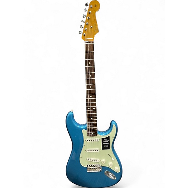 Used Fender Vintera II 60s Stratocaster Lake Placid Blue Solid Body Electric Guitar