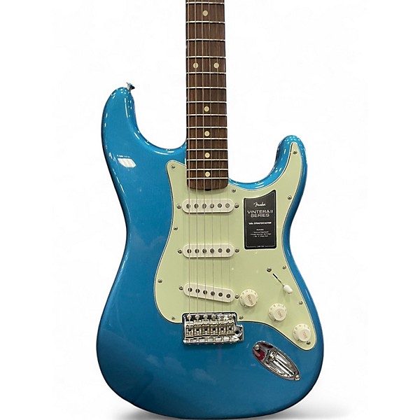 Used Fender Vintera II 60s Stratocaster Lake Placid Blue Solid Body Electric Guitar