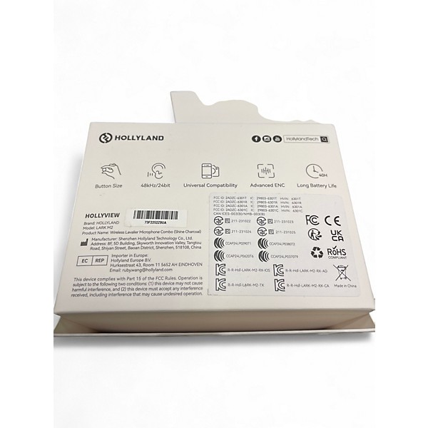 Used Lark M2 kit Lavalier Wireless System