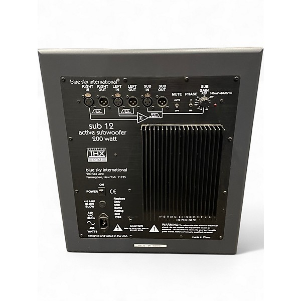 Used Blue Sky SUB 12 Powered Subwoofer