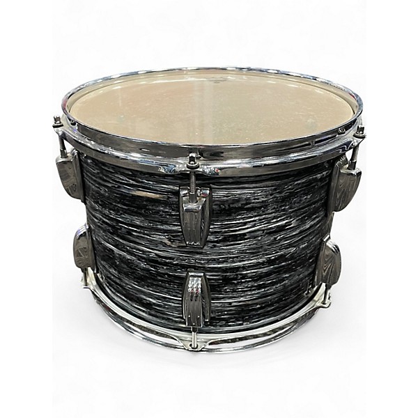 Used Ludwig 3 Piece Classic Maple BLACK OYSTER Drum Kit