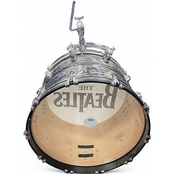 Used Ludwig 3 Piece Classic Maple BLACK OYSTER Drum Kit