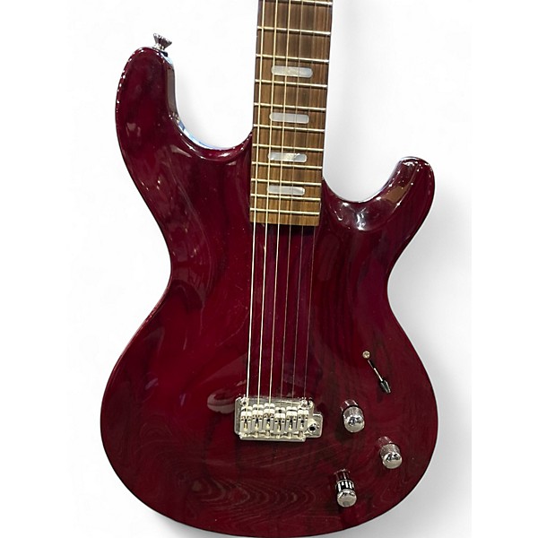 Used Line 6 Variax 700 TRANS RED Solid Body Electric Guitar