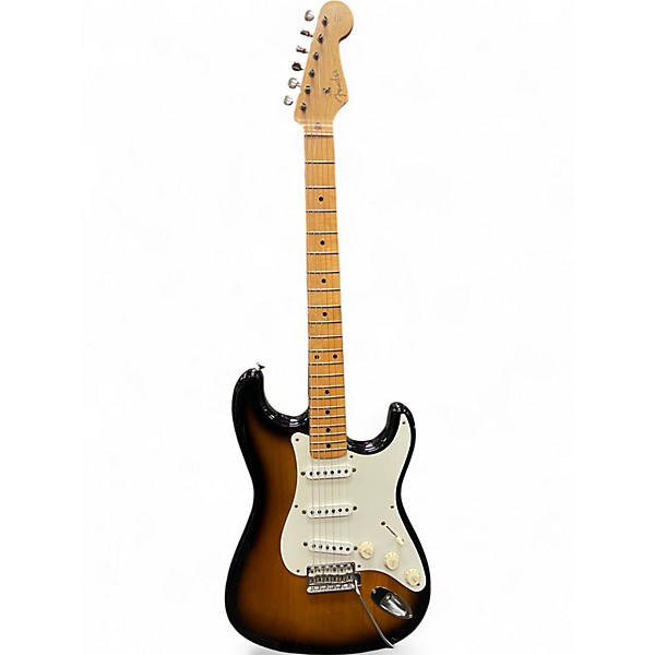 Used 1994 Fender ST57 57 Reissue Stratocaster Sunburst Solid Body Electric Guitar