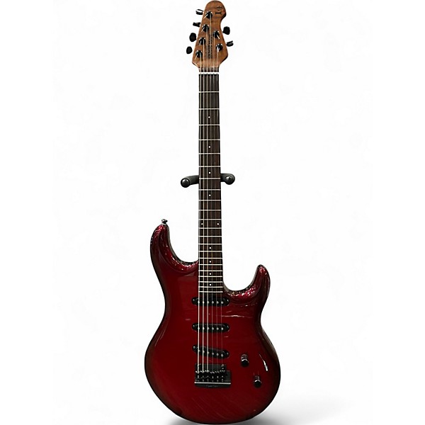 Used Ernie Ball Music Man SSS L4 Scoville Red Solid Body Electric Guitar