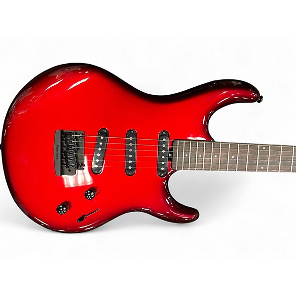 Used Ernie Ball Music Man SSS L4 Scoville Red Solid Body Electric Guitar