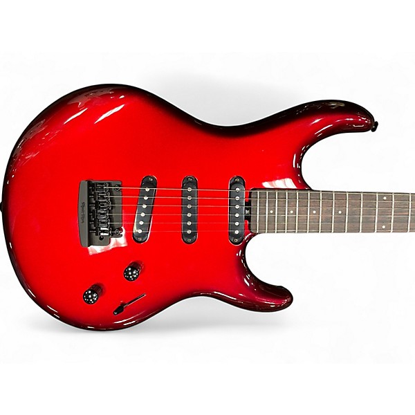Used Ernie Ball Music Man SSS L4 Scoville Red Solid Body Electric Guitar