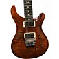 Used PRS Custom Shop 24 "Floyd" 10 Top Orange Tiger Solid Body Electric Guitar
