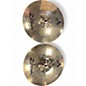 Used Zildjian 14in A Custom Hi Hat Pair Cymbal thumbnail