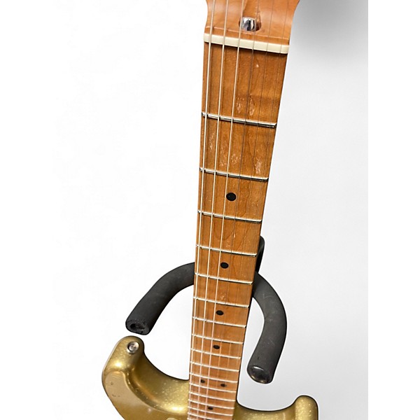Used LsL Instruments Saticoy Guitar Gold Solid Body Electric Guitar