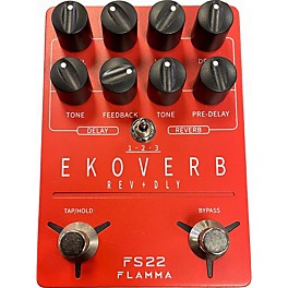 Used Flamma Ekoverb Effect Pedal