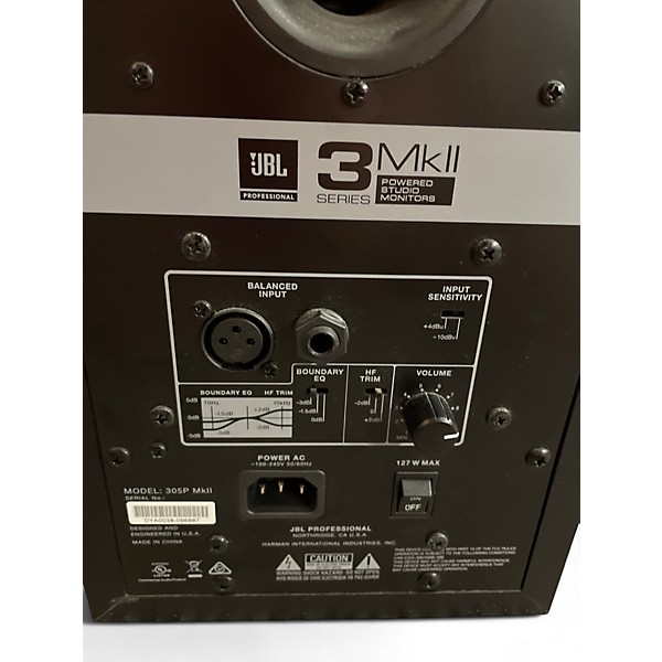Used JBL 305P MKII Powered Monitor