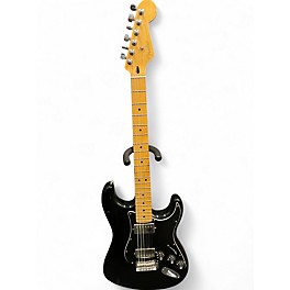 Used 2010 Fender Blacktop Stratocaster HH Black Solid Body Electric Guitar