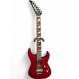 Used Jackson DINKY REVERSE Red Solid Body Electric Guitar