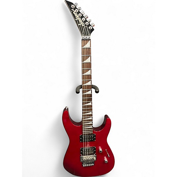 Used Jackson DINKY REVERSE Red Solid Body Electric Guitar