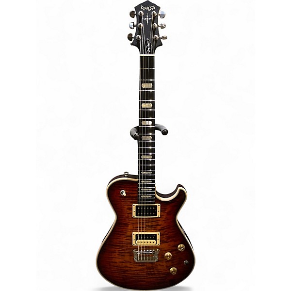 Used Knaggs Kenai Tier 1 Fire Solid Body Electric Guitar