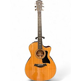 Used Taylor 314CE Natural Acoustic Electric Guitar