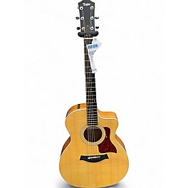 Used Taylor 214CE natural Acoustic Electric Guitar