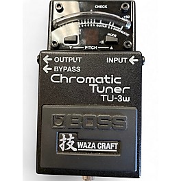 Used BOSS TU3W Waza Craft Chromatic Tuner Pedal
