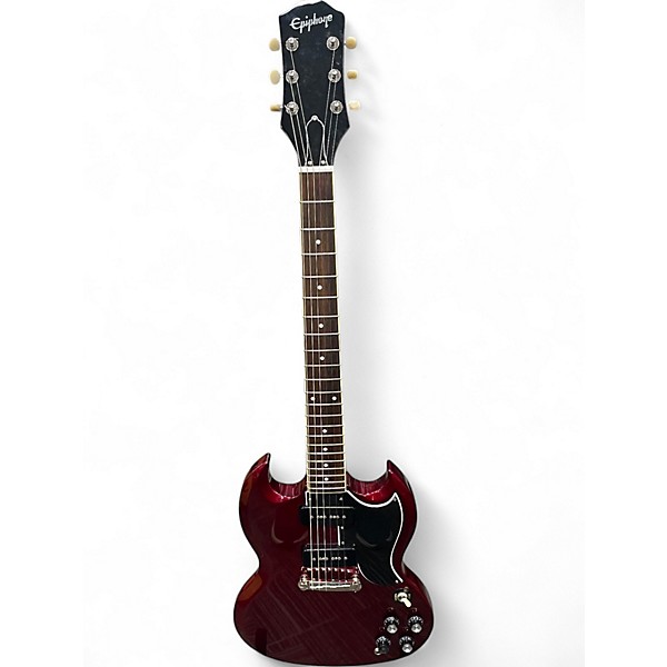 Used Epiphone SG SPECIAL P-90 sparkling burgundy Solid Body Electric Guitar