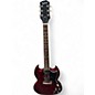 Used Epiphone SG SPECIAL P-90 sparkling burgundy Solid Body Electric Guitar thumbnail