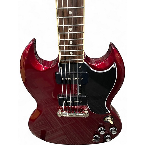 Used Epiphone SG SPECIAL P-90 sparkling burgundy Solid Body Electric Guitar