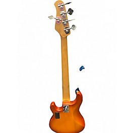 Used Sterling by Music Man Sub Series Stingray 5 Amber Burst Electric Bass Guitar