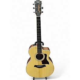 Used Taylor 214CE Natural Acoustic Electric Guitar