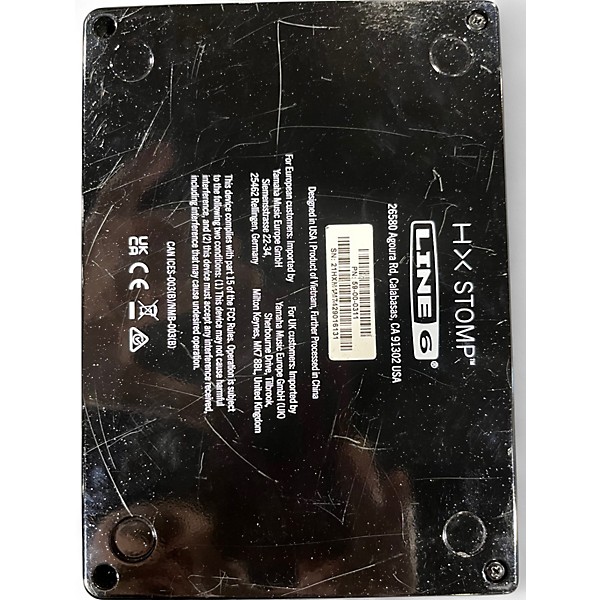 Used Line 6 HX Stomp Effect Processor