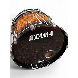 Used TAMA 4 Piece STARCLASSIC BUBINGA/BIRCH MOLTEN BROWN Drum Kit