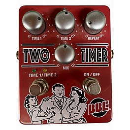Used BBE Two Timer Dual Analog Delay Effect Pedal