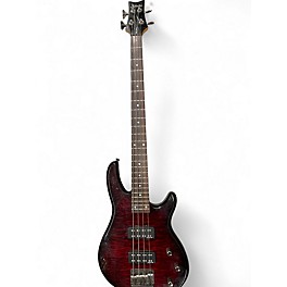 Used Schecter Guitar Research Raiden Special 4 String Black Cherry Electric Bass Guitar