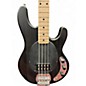Used Sterling by Music Man Sub 4 Satin Black Electric Bass Guitar