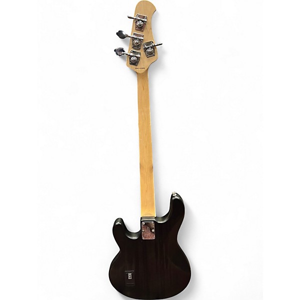 Used Sterling by Music Man Sub 4 Satin Black Electric Bass Guitar