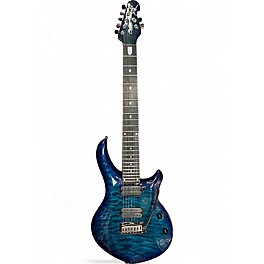 Used Sterling by Music Man Majesty Cerulean Paradise Solid Body Electric Guitar