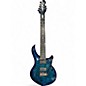 Used Sterling by Music Man Majesty Cerulean Paradise Solid Body Electric Guitar thumbnail