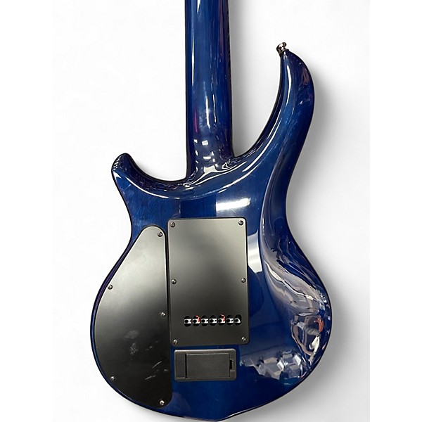 Used Sterling by Music Man Majesty Cerulean Paradise Solid Body Electric Guitar